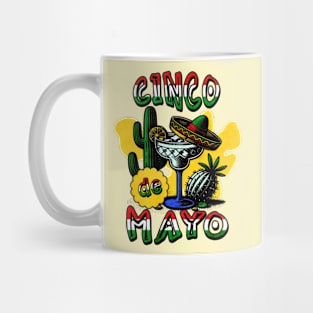 Cinco De Mayo Mexican Vintage Mug